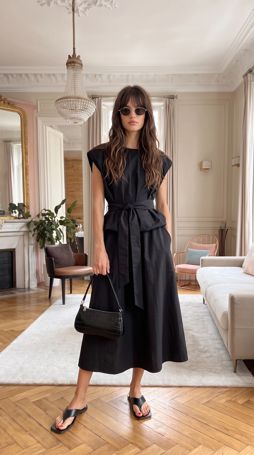 Model 03 BLACK DRESS